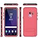 PunkCase Galaxy S8 Waterproof Case, [KickStud Series] [Slim Fit] [IP68 Certified] [Shockproof] [Snowproof] Armor Cover W/Built-in Kickstand + Screen Protector for Samsung Galaxy S8 [Pink]
