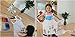 LINLIN SUN 3 Pack White Kids’Chef Apron,School and Home Artist for Cooking, Baking,Painting or Decorating Party (Large/9-12Years)