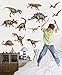 Lifelike Dinosaur Wall Decals