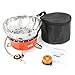 EZOWare LightWeight Outdoor Backpacking Camping Stove Burner Cookware with Wind Reflector
