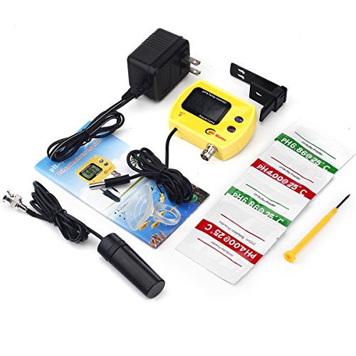 PH Monitor, RISEPRO Digital pH Thermometer Temperature Monitor with Replaceable BNC pH Probe - Thumbnail 6