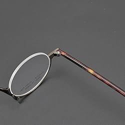 WEBUP Semi Rimless Reading Glasses Nerd Glasses