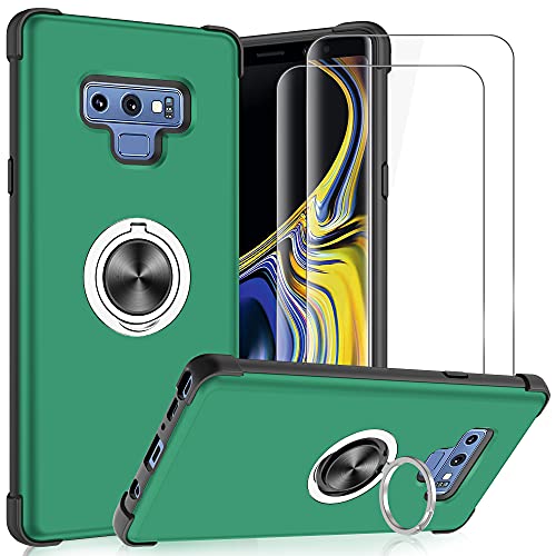 Compatible for Samsung Galaxy Note Case with 2PCS 3D PET Screen