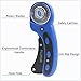 Rotary Cutter 45mm, P.LOTOR Comfort Handle Quilting Tools with 5 Replacement Pinking Rotary Blades