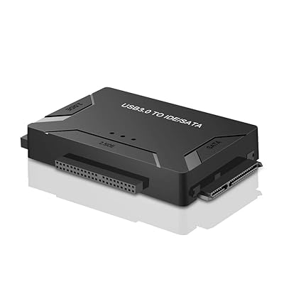Buy Usb Ide Adapter Usb 3 0 To Sata Ide Hard Drive Cable Adapter Converter For 2 5 3 5 Ide External Sata Hdd Ssd Hard Drives Disks With 12v 2a Power Adapter Online In Greece B08dp11srh