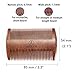 Aberlite Beard Straightening Comb Sandalwood (Red Sandalwood)