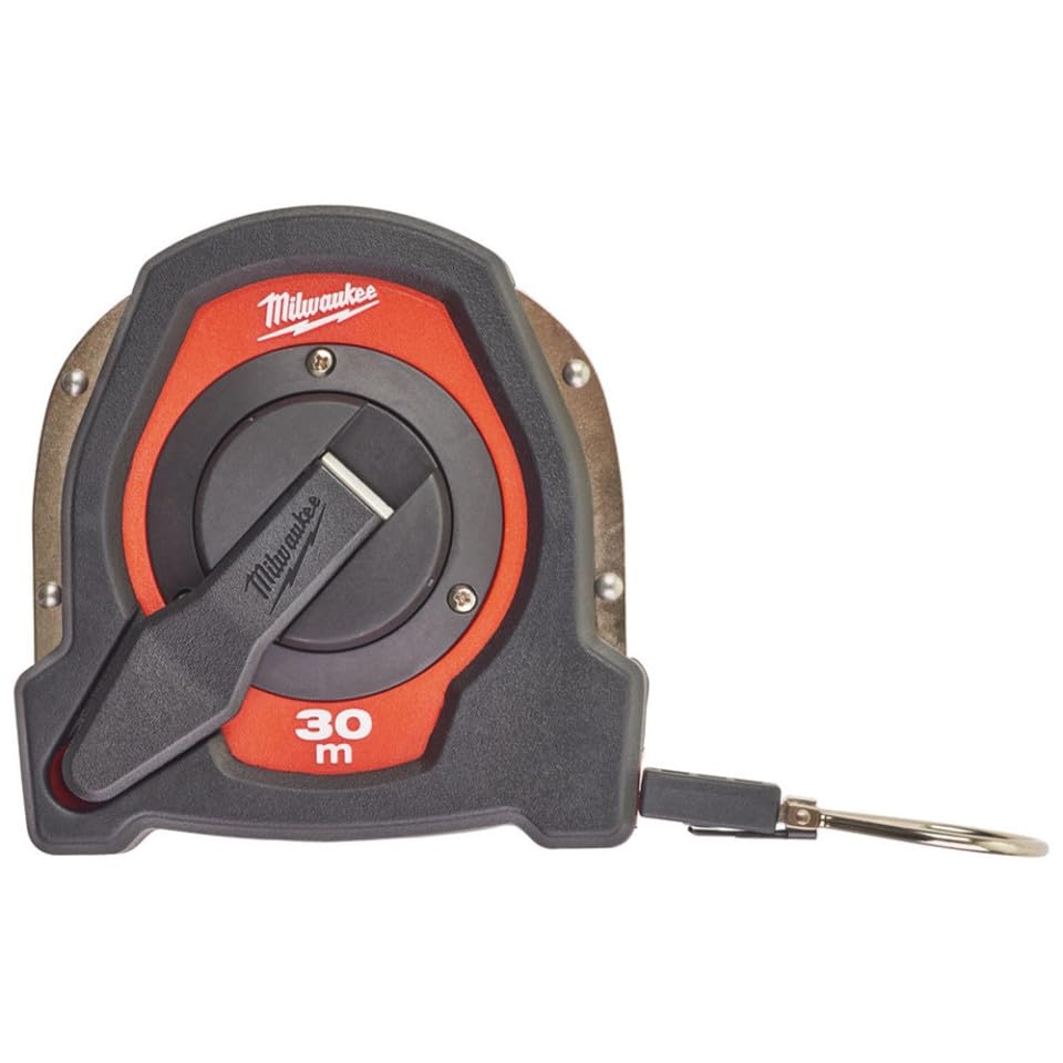 Milwaukee 48225103 Long Closed Tape 30m (Width 9.5mm) (Metric Only), Red