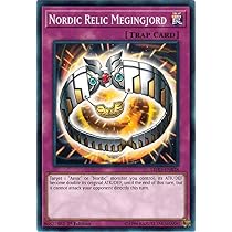 Amazon.com: Yu-Gi-Oh! - Nordic Relic Megingjord - LEHD-ENB28 ...