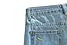 Tengo Women Banana Embroidered Curling 100% Cotton Denim Shorts (XL, Light blue)