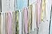 Lace Tassel Garland, Rag Tie Banner Already Assembled For Rustic Wedding Baby Shower Photo Backdrop Party Decor Nursery Decor Girls Birthday Decor Boho Chic Decor Home Decor 5Ft(White+Gold+Pink)