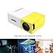 Camecho Mini Portable Projector LED Video Home Theater, Built-in Speaker, 1080P Full Color Media Player Personal Cinema TV Laptop Game - Entertainment Projectors