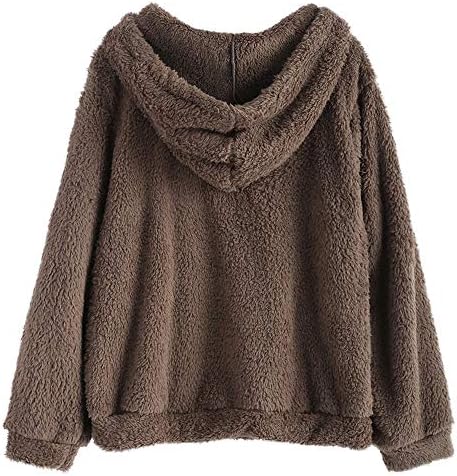 faux sherpa pullover