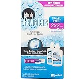 Blink RevitaLens Multi-Purpose Disinfecting Solution Travel Pack, Two 2 oz (Pack of 3)