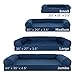 Furhaven Orthopedic Dog Bed for Large/Medium Dogs w/ Removable Bolsters & Washable Cover, For Dogs Up to 55 lbs - Quilted Sofa - Navy (Blue), Large