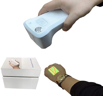 YxnGu Infrared Vein Finder - Transiluminador portátil - Visor de Venas Localizador de detectores Luces de