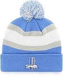 Detroit Lions Blue Cuff Breakaway Beanie Hat with