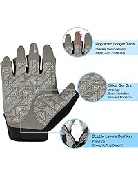 Guantes para levantamiento de pesas Sport, guantes para entrenamiento en el gimnasio, culturismo, crossfit.