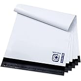 POLYSELLS 100 Pcs 14.5x19 Inch Poly Mailers Shipping Envelopes, Strong Adhesive Sealing, Waterproof, and Tear-resistant Postal Mailing Bags for Clothing, Books, and Accessories