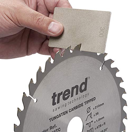 Trend 3Inch DoubleSided Diamond Sharpening Stone, 300 & 600 Grit