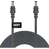 Zinweyton Power Cable for Starlink Mini, 10M/30FT Replacement DC to DC Power Cable for Star Link Mini Waterproof Grey