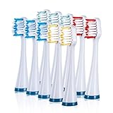 Wellness WE2PRO Replacement Heads for WE6200 Sonic Electric Toothbrush (10 Pack)