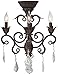 4-Light Oil-Rubbed Bronze Chandelier Ceiling Fan Light Kit