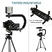 Cam Caddie Scorpion Jr Camera Stabilizer - Collapsible Stabilizing Smartphone Handle for All DSLR, GoPro, Mobile Phones with Integrated Cold Shoe and 1/4-20 Threaded Mounting Knob - Black