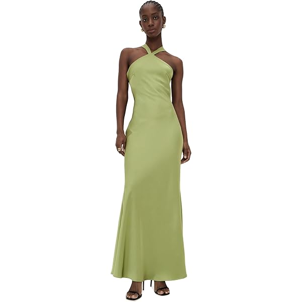 white christmas dresses Clarissa Corset Dress, in Champagne Luxe Satin, Size: 2XL | Show Me Your Mumu main image 1