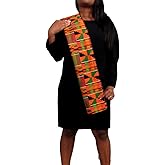 African Kente Stole, Kente Scarf, Sash, Kwanzaa, Choir, Black History, Graduation, African Pattern, Table Runners