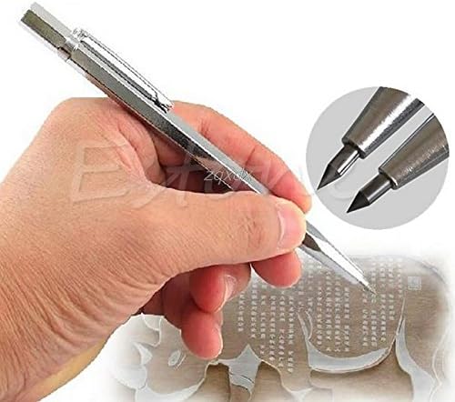 Hariier New Tungsten Carbide Tip Scriber Etching Pen Carve Jewelry Engraver Metal Tool Z11 Drop ship