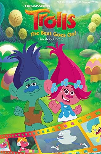 DreamWorks Trolls the Beat Goes on Cinestory Comic Paperback – 30 April 2019
