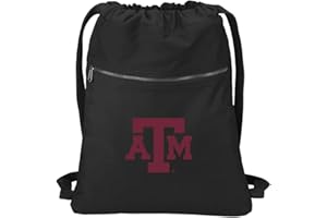 Broad Bay Texas A&M Drawstring Backpack RICH CANVAS Texas A&M Aggies Cinch Bag