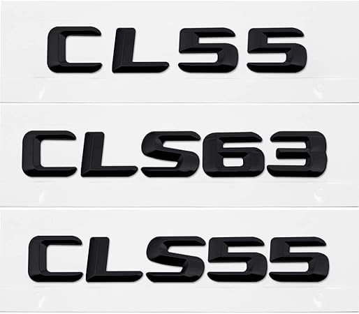 Amazon Ljlsdpz 車のロゴステッカー3d金属ロゴステッカートランクロゴバッジ文字ステッカー メルセデスベンツcl Clsクラスcl55 Cls55 Cls63 Amg W126 W140 W215 C216 W219 エンブレム 車 バイク