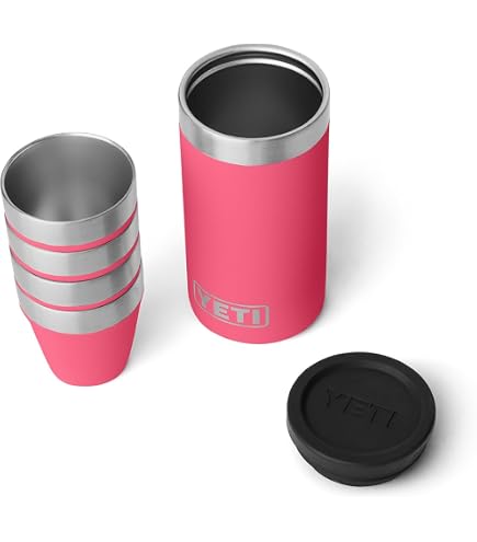 Set De 4 Verres à Shot Stanley Adventure En Inox - Emballables, Pour Camping Et Aventures