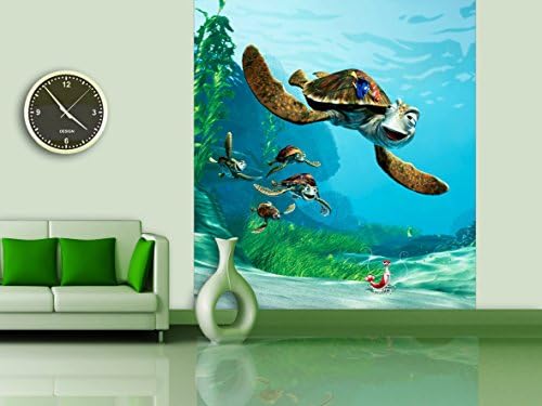 WallandMore Huge Disney Finding Nemo Wall Decal Mural For Kids Bedroom 70.5" W by 79.5" H - XL Mural - Disney Murals - Wall Murals Kids - Kids Room Decor - Playroom Decor