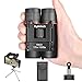 Seekone 10x22 Binoculars for Adults/Kids, Small Compact Lightweight Mini Binoculars for Bird Watching Traveling Stargazing Hunting with Tripod Mount, Smart Phone Adapter and Carrying Bag … (K-Black)