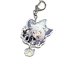 Cute Honkai Star Rail Cosplay Acrylic Keychain G Shaped Buckle Accessories Bag Car Pendant Key Ring Game Fans Gift