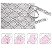 Chalier Privacy Breast Feeding Cover Nursing Cover, Nursing Apron Nursing Cover Ups for Breastfeeding Baby in Public - Full Coverage, 100% Breathable Soft Cotton, Stylish and Elegant