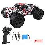 Outsta Radio Remote Control Car, Multiplecolor 2.4GHz High Speed RC Racing Car 4WD Remote Control Truck Off-Road Buggy Toys Truck Vehicle Electric Cars Gift for Boys (Multicolor-C)