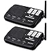Wireless Intercom System Hosmart 1/2 Mile Long Range 7-Channel Security Wireless Intercom System for Home or Office (2018 New Version)[2 Stations Black] primary