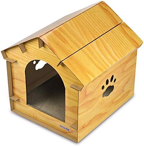 ペットベッド グレートcp 080 Diyスパイアハウス猫のトイレ段ボール紙の猫スクラッチ