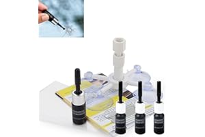 Inarowdz Windshield Repair Kit, 4 PCS Windshield Crack Repair Kit, Windshield Repair Kit for Chips and Cracks, Windshield Chip Repair Kit Quick Fix for Chips, Cracks, Star-Shaped Crack