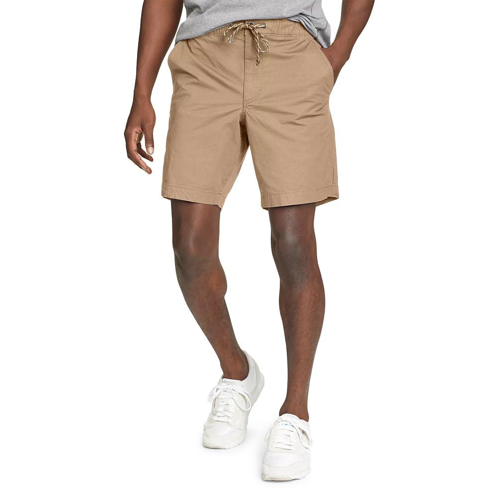 Eddie Bauer Men’s Top Out Ripstop Shorts, Flax, Small