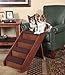 PetSafe CozyUp Folding Wood Pet Steps – PupSTEP Dog and Cat Stairs – Lightweight Durable Wooden Frame Supports up to 200 lb – Side Rails and Non-slip Feet Provide Added Security – 20 inchesthumb 2