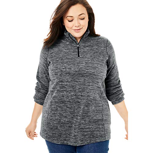 microfleece pullover women's