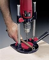 kwb Drill Press Stand 43mm Euro Neck Universal Holder Depth Stop 2-Column view 8