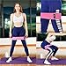Bona Resistance Bands for Legs and Butt Bands for Working Out, 3 Set Booty Exercise Bands Resistance for Women (Pink)