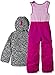 Columbia Little Girls Frosty Slope Set, Black Floral, XX-Small