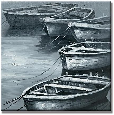 YYH Pure Hand Draw Greenest on Canvas Oil Painting Landscape Living Room Backdrop Frameless Picture