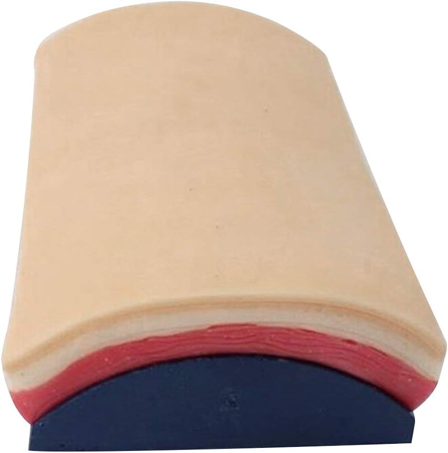 Msleep Simulation Skin Model Suture Training Contains 3 Layers Rubber Pad Repeated Practice Teaching Tool